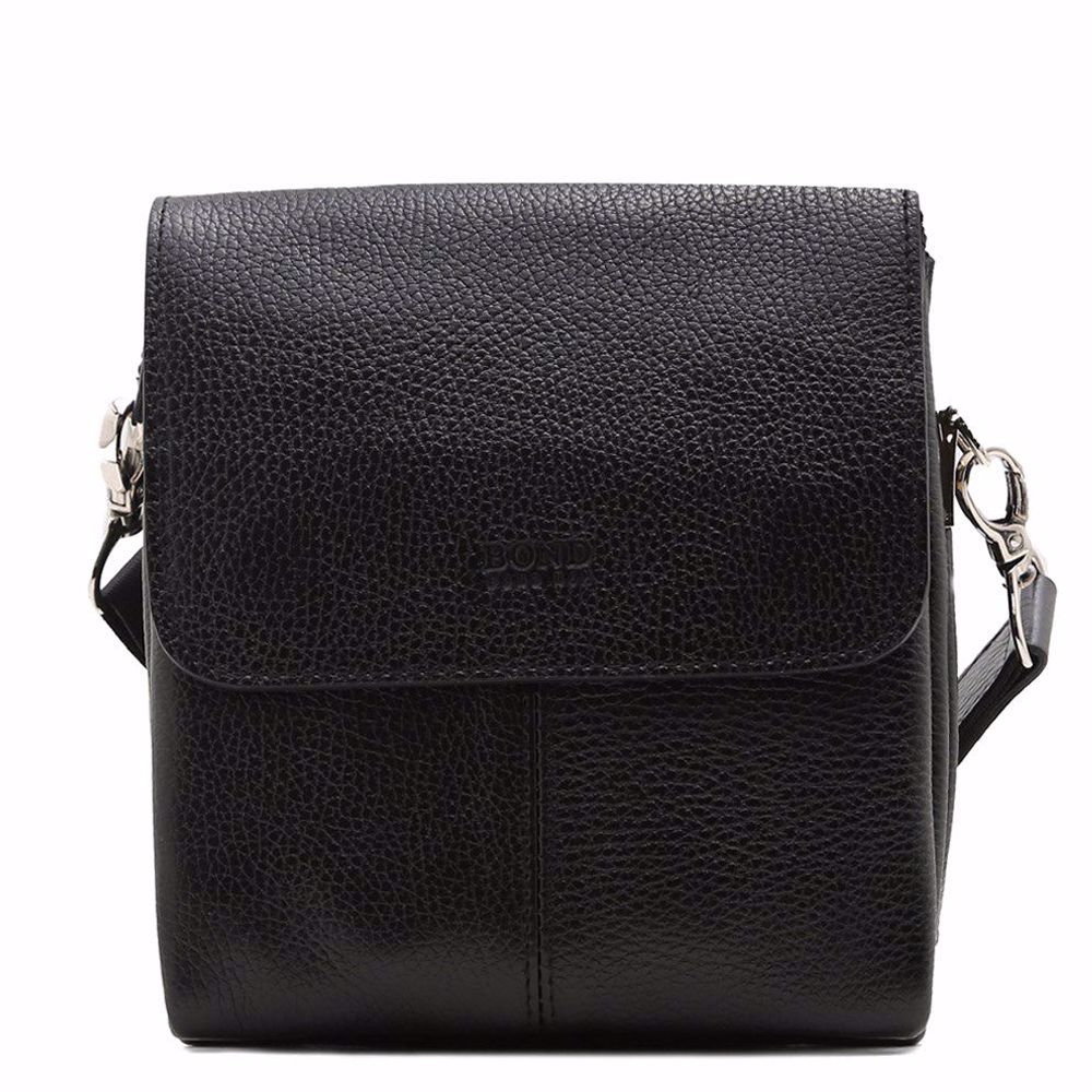 Сумка чоловіча з натуральної шкіри, Чорний
Сумка чоловіча з натуральної шкіри, Чорний