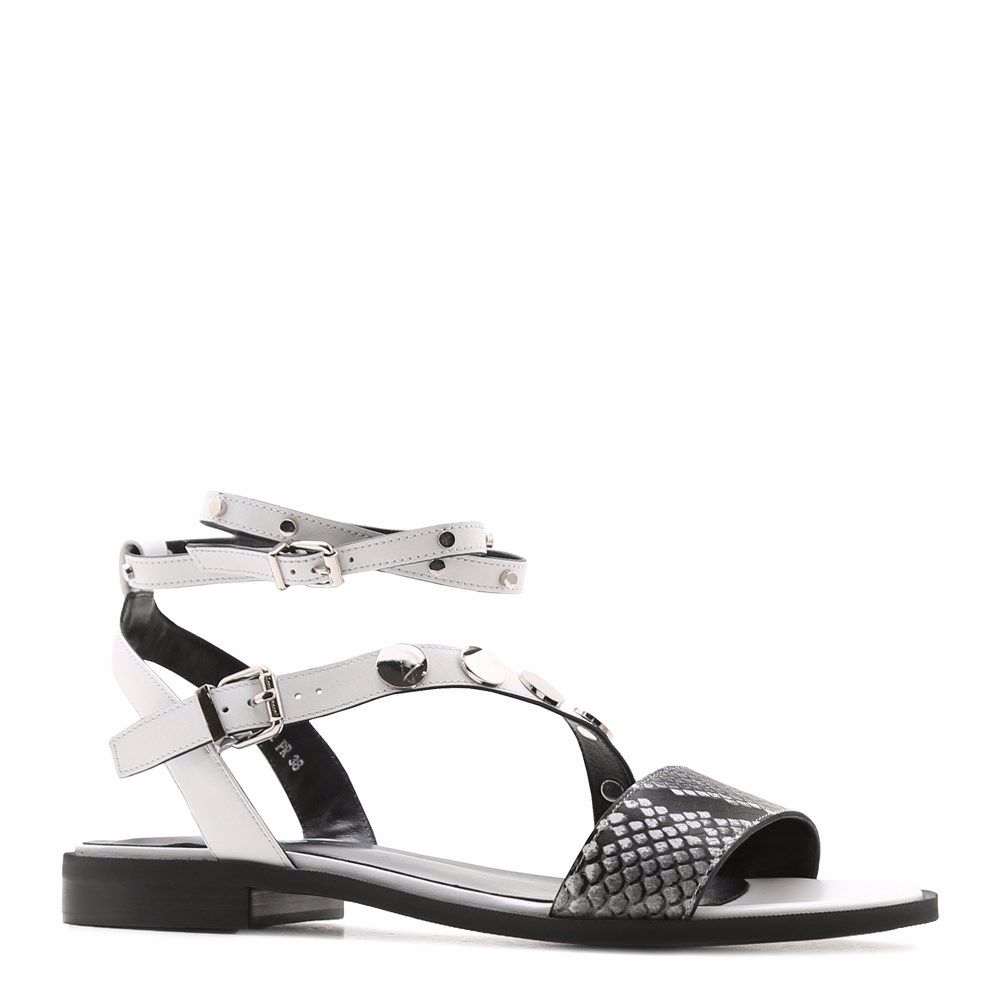 Босоніжки на низькому ходу, Білий
Босоніжки на низькому ходу, Білий