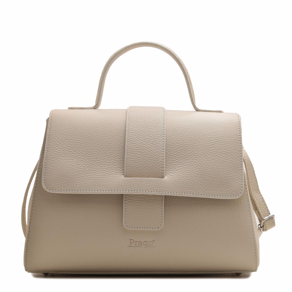 Сумка з натуральної шкіри prego, Бежевий
Сумка з натуральної шкіри prego, Бежевий