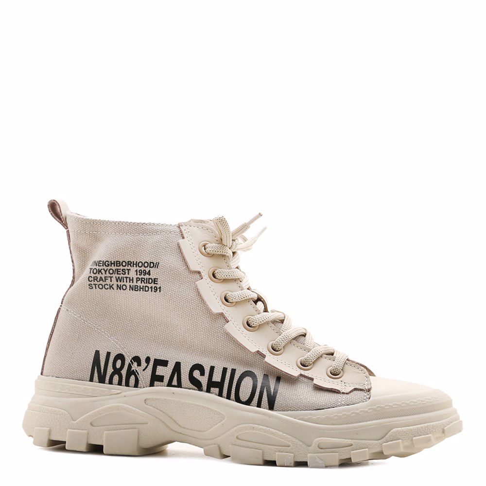 Черевики весняні на низькому ходу, Бежевий
Черевики весняні на низькому ходу, Бежевий