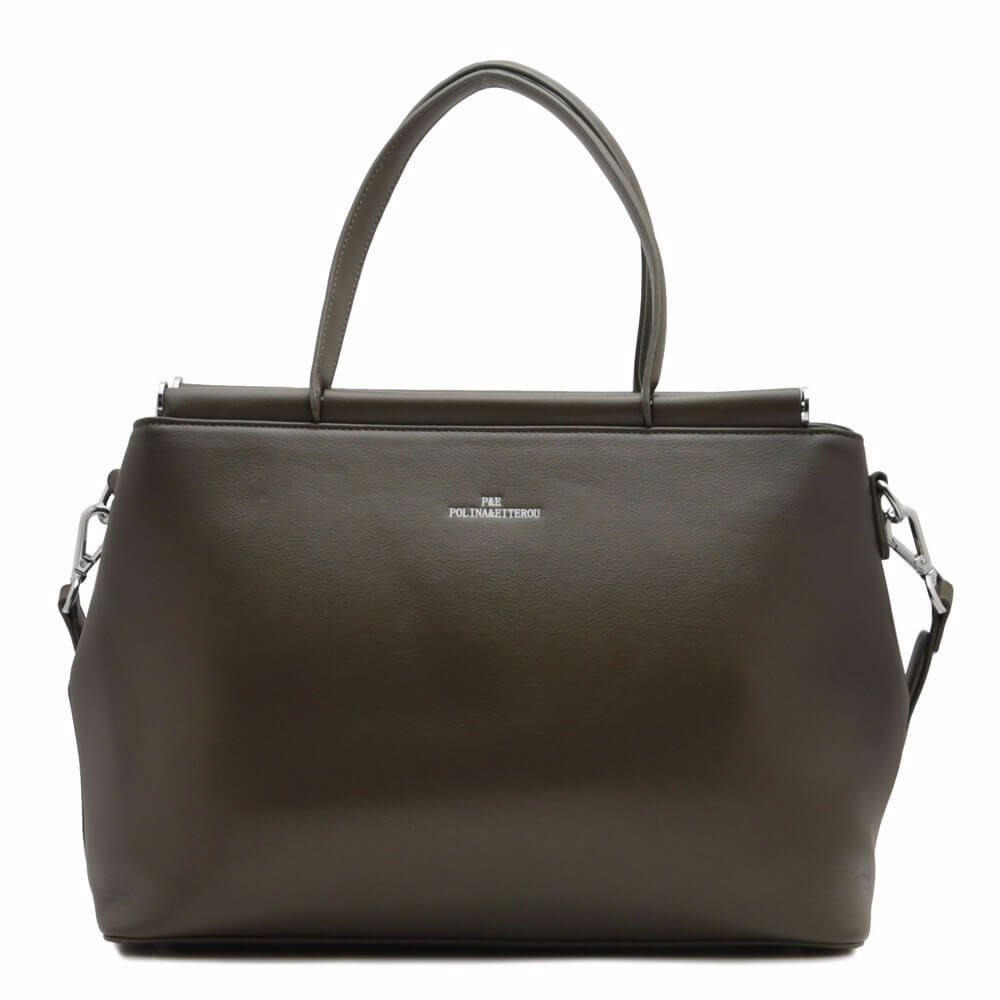 Сумка з натуральної шкіри, Оливковий
Сумка з натуральної шкіри, Оливковий