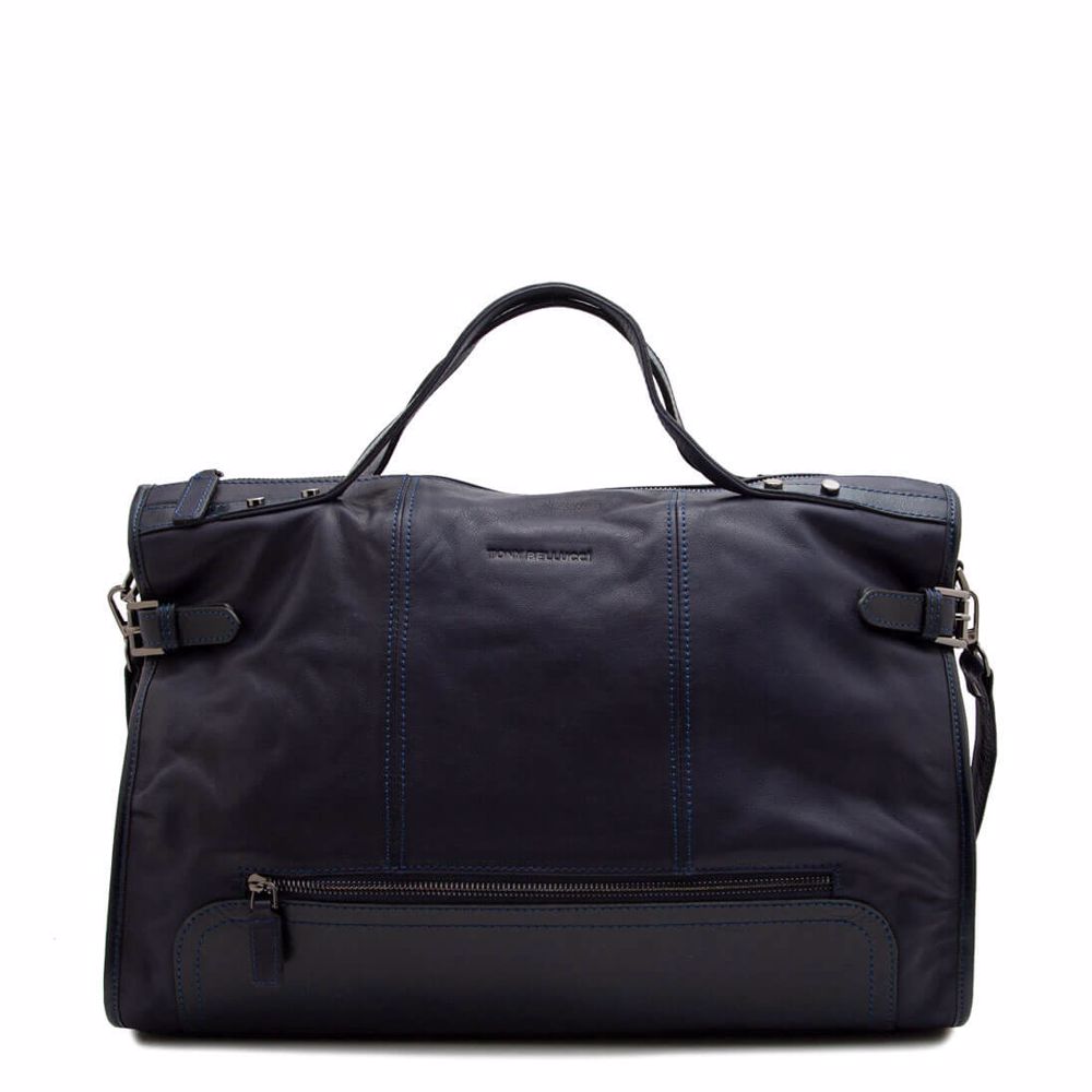 Портфель чоловічий з натуральної шкіри, Синій
Портфель чоловічий з натуральної шкіри, Синій