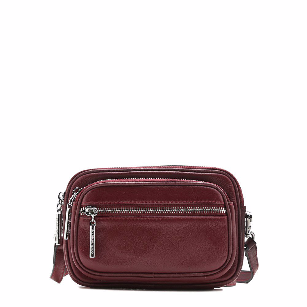 Сумка-почтальонка, Бордовий
Сумка-почтальонка, Бордовий