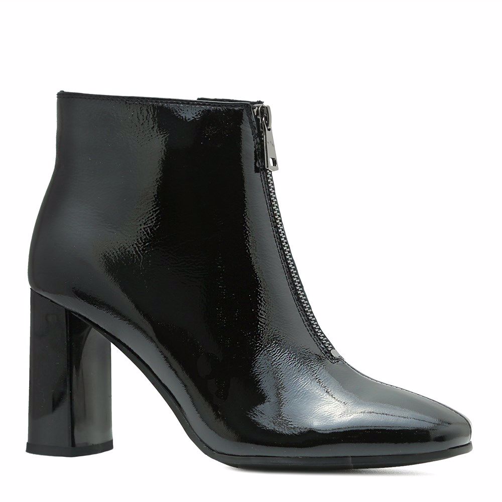 Ботинки весенние на каблуке, Черный
Ботинки весенние на каблуке, Черный