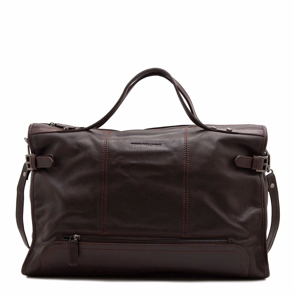 Портфель чоловічий з натуральної шкіри, Коричневий 
Портфель чоловічий з натуральної шкіри, Коричневий