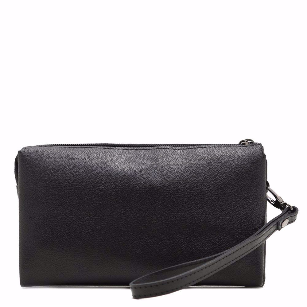 Барсетка мужская из натуральной кожи, Черный
Барсетка мужская из натуральной кожи, Черный