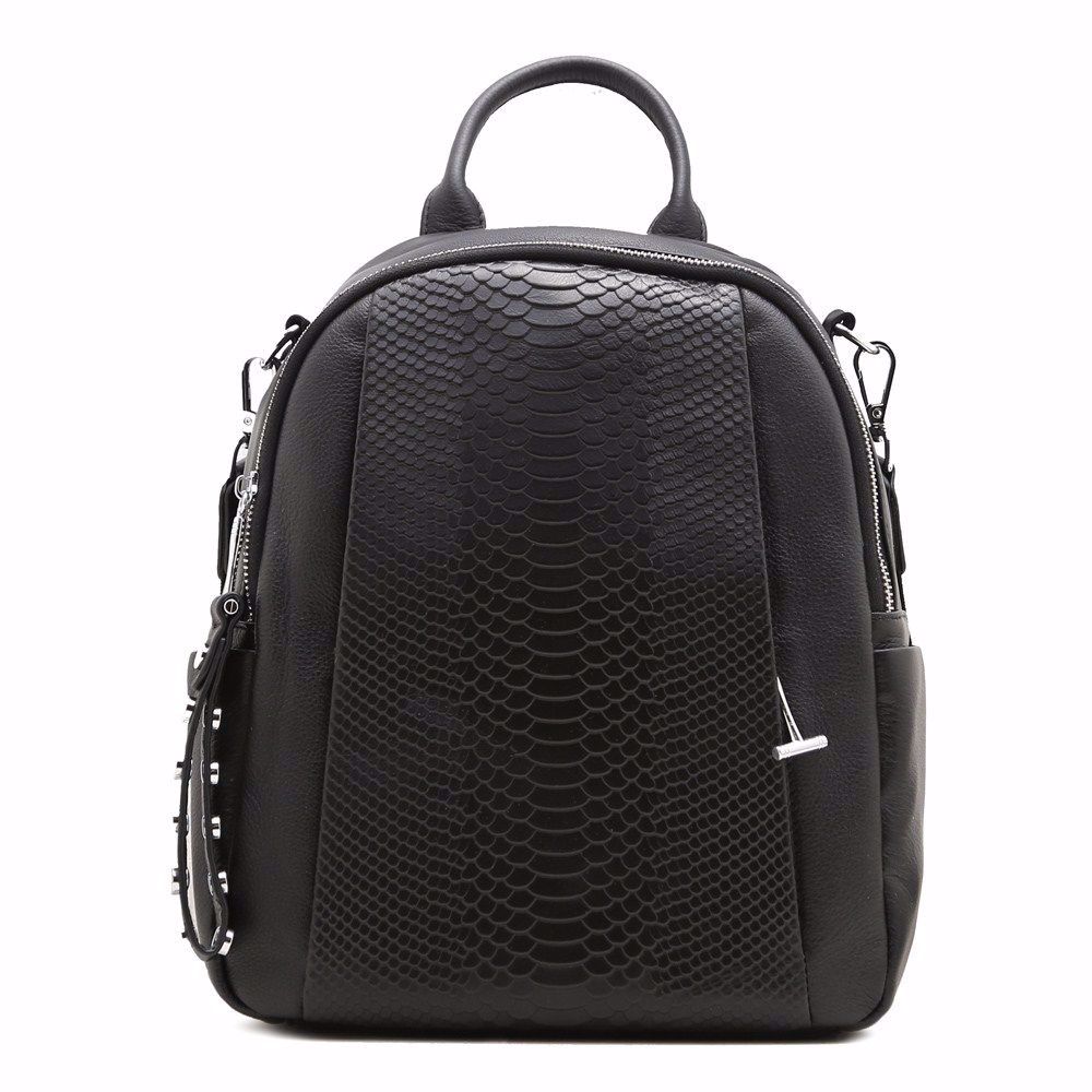 Рюкзак жіночий шкіряний, Чорний
Рюкзак жіночий шкіряний, Чорний