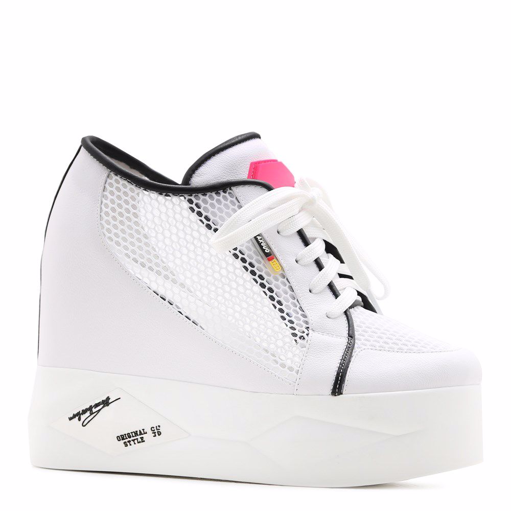 Туфлі на платформі, Білий
Туфлі на платформі, Білий