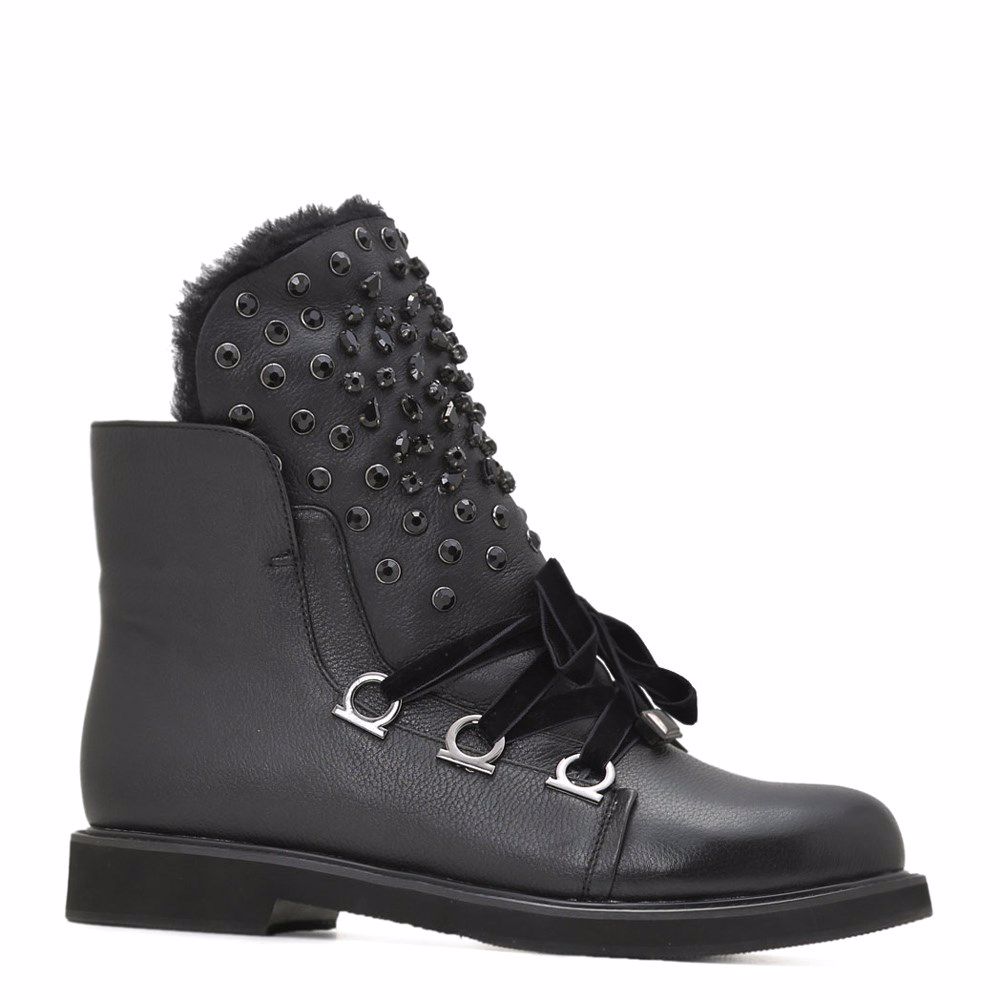 Черевики зимові на низькому ходу, Чорний
Черевики зимові на низькому ходу, Чорний