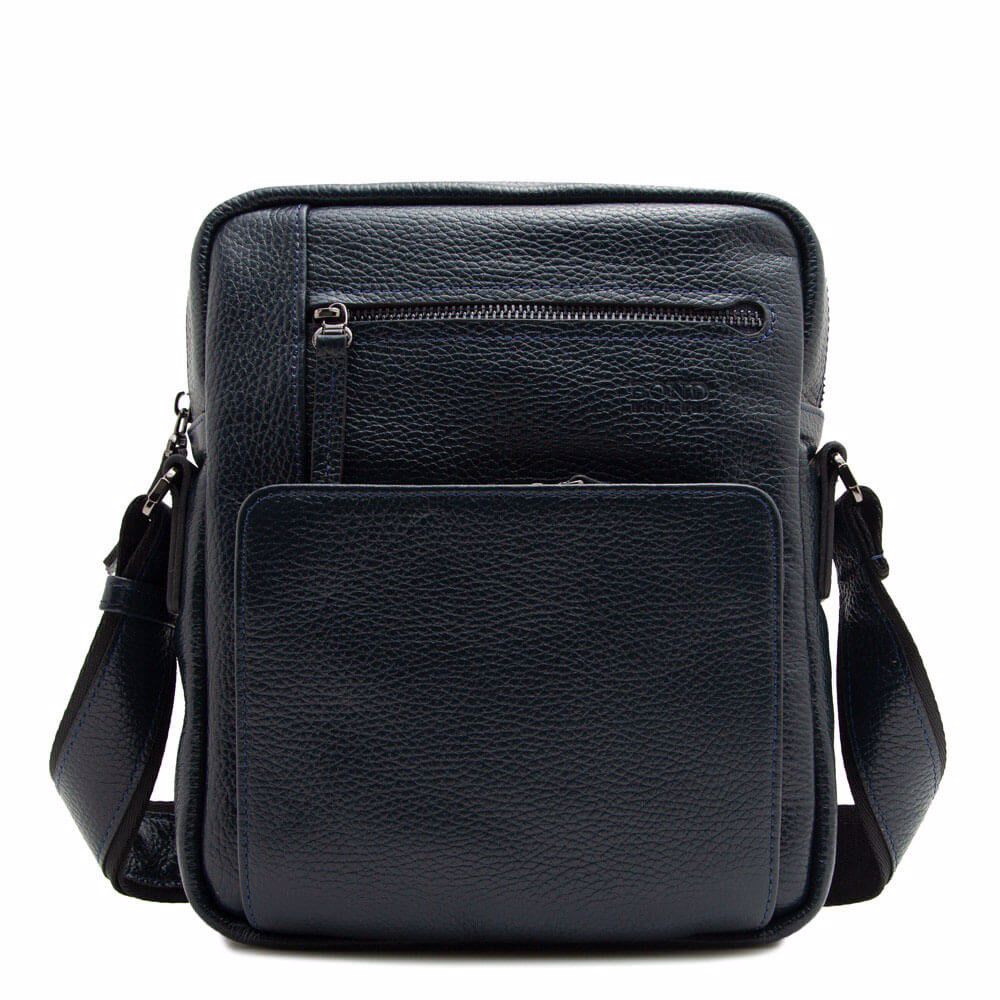 Сумка чоловіча з натуральної шкіри, Синій
Сумка чоловіча з натуральної шкіри, Синій