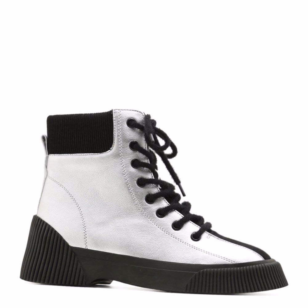 Черевики осінні на низькому ходу, Срібло
Черевики осінні на низькому ходу, Срібло