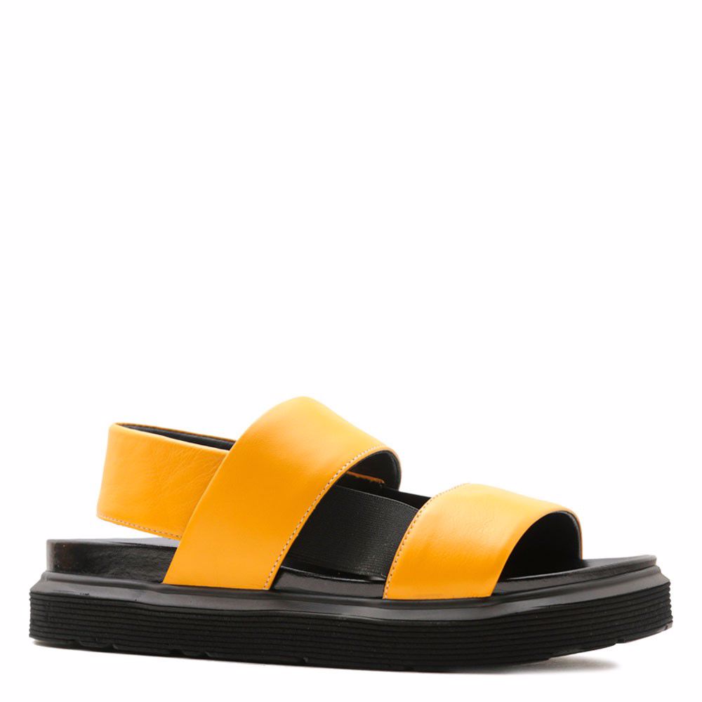 Босоніжки на низькому ходу prego, Жовтий
Босоніжки на низькому ходу prego, Жовтий