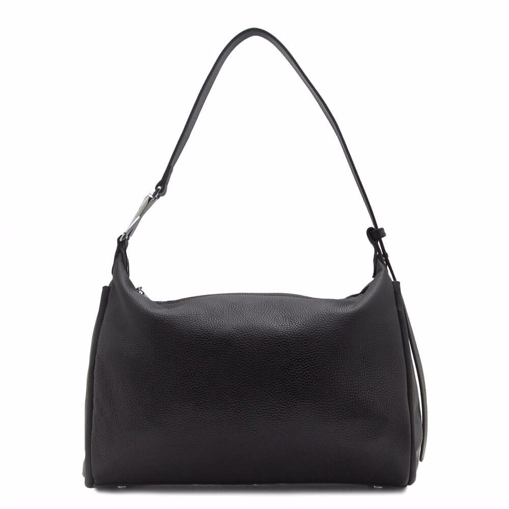 Сумка з натуральної шкіри, Чорний 
Сумка з натуральної шкіри, Чорний