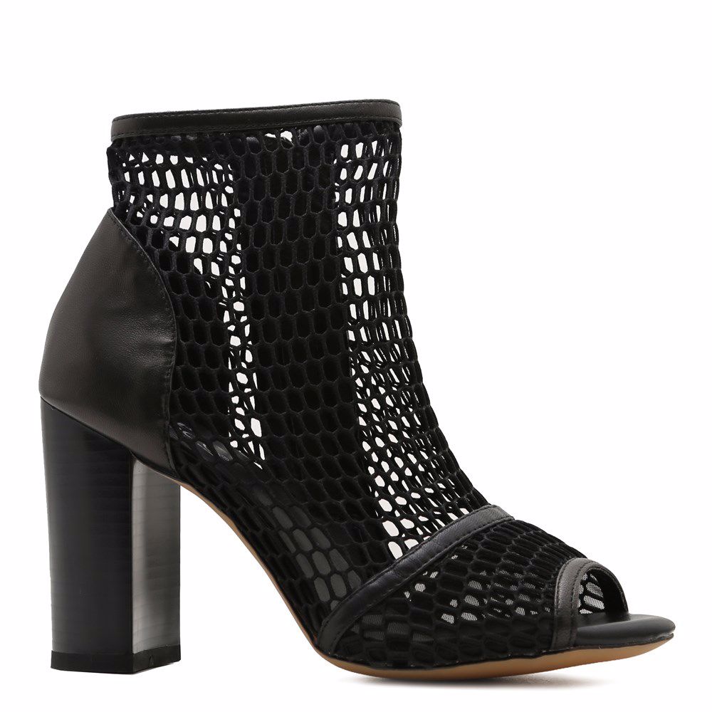 Ботильони на підборах, Чорний
Ботильони на підборах, Чорний