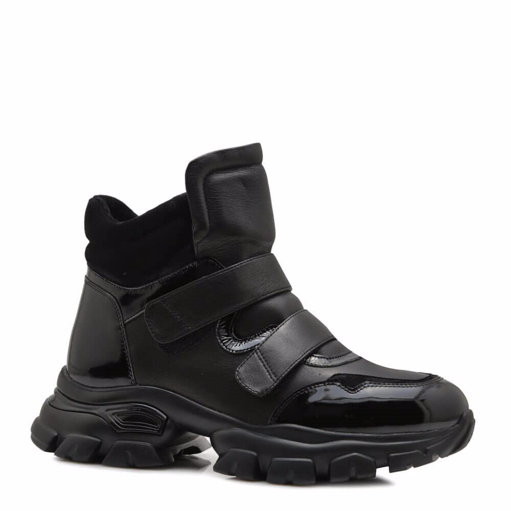 Черевики зимові на низькому ходу prego, Чорний
Черевики зимові на низькому ходу prego, Чорний