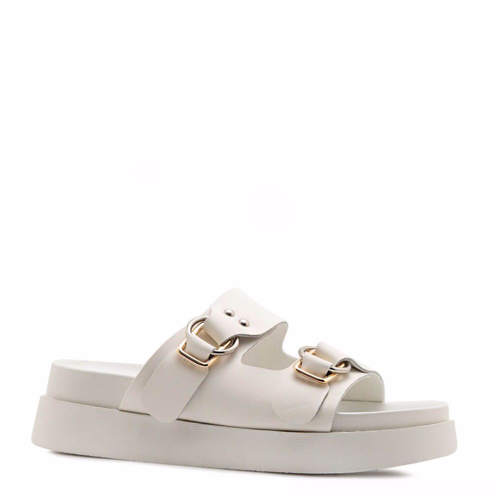 Шльопанці на низькому ходу prego, Кремовий
Шльопанці на низькому ходу prego, Кремовий