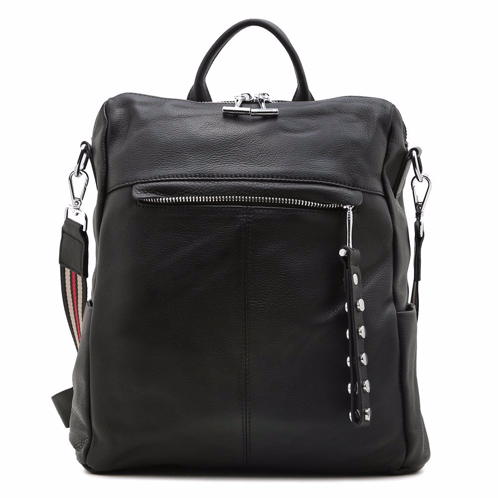 Рюкзак женский кожаный, Черный
Рюкзак женский кожаный, Черный