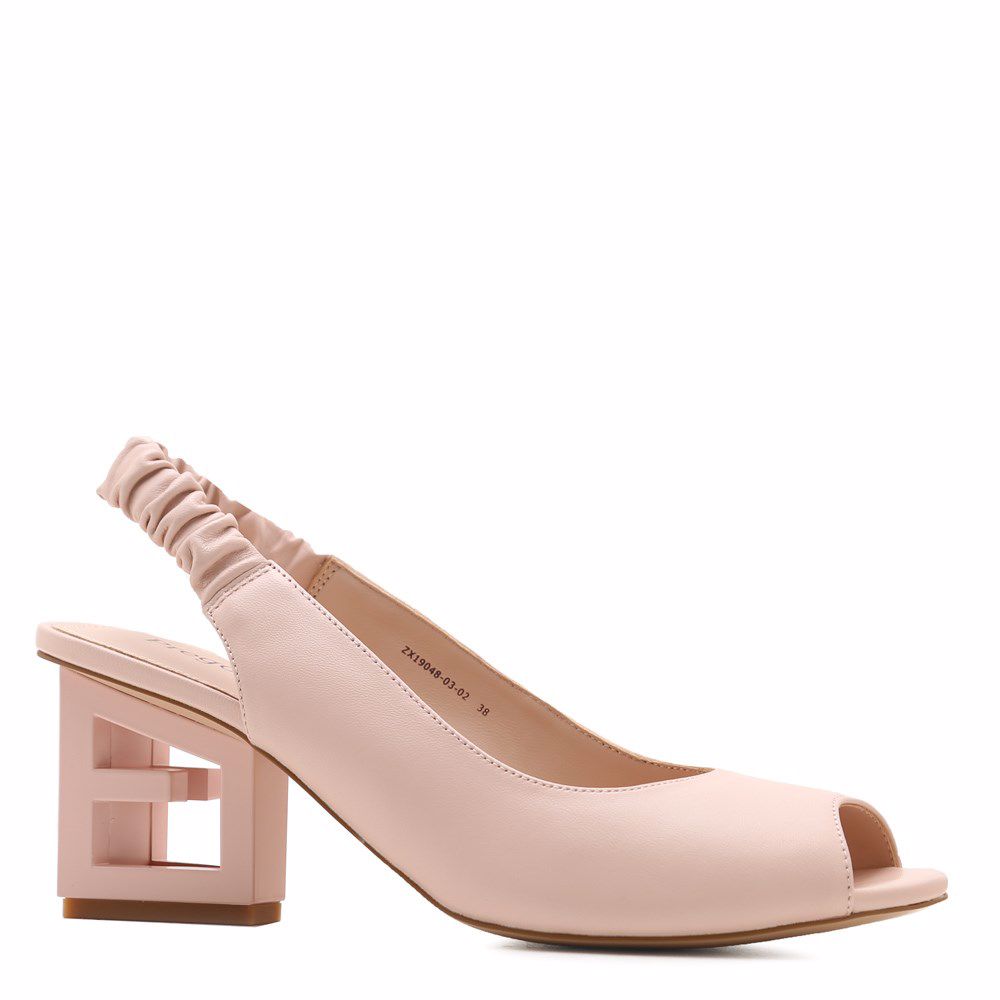 Босоніжки на підборах, Рожевий
Босоніжки на підборах, Рожевий