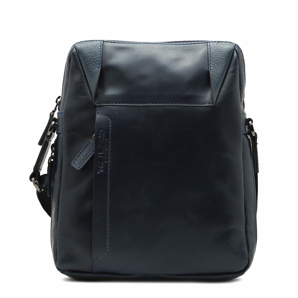 Сумка чоловіча з натуральної шкіри, Синій
Сумка чоловіча з натуральної шкіри, Синій