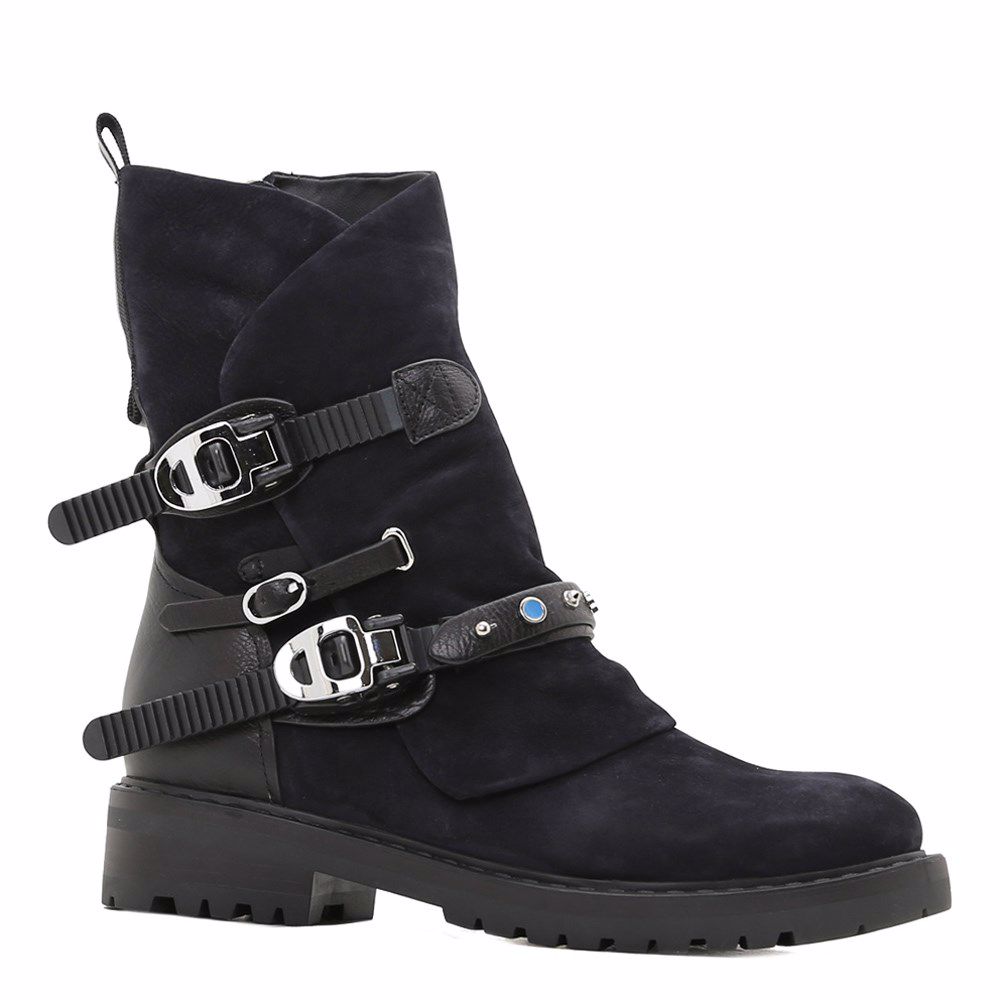 Ботинки осенние на низком ходу, Синій
Ботинки осенние на низком ходу, Синій