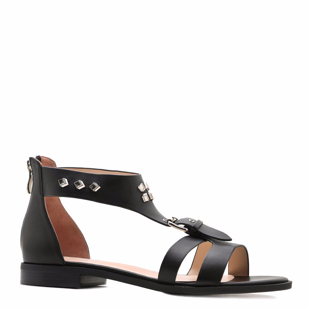 Босоніжки на низькому ходу, Чорний
Босоніжки на низькому ходу, Чорний