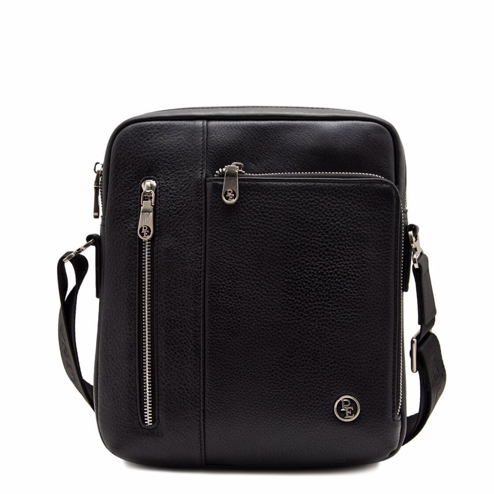 Сумка чоловіча з натуральноі шкіри, Чорний
Сумка чоловіча з натуральноі шкіри, Чорний