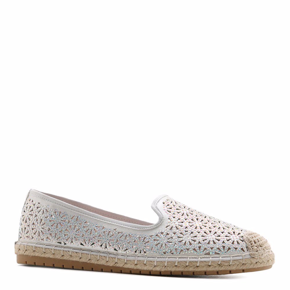 Туфлі з перфорацією, Срібло
Туфлі з перфорацією, Срібло