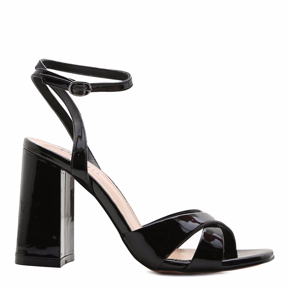 Босоніжки на підборах, Чорний
Босоніжки на підборах, Чорний