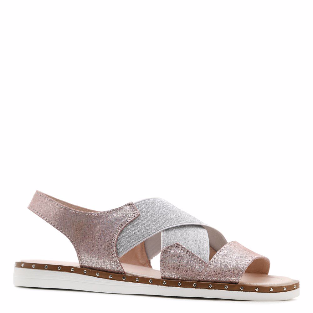 Босоніжки на низькому ходу, Рожевий
Босоніжки на низькому ходу, Рожевий