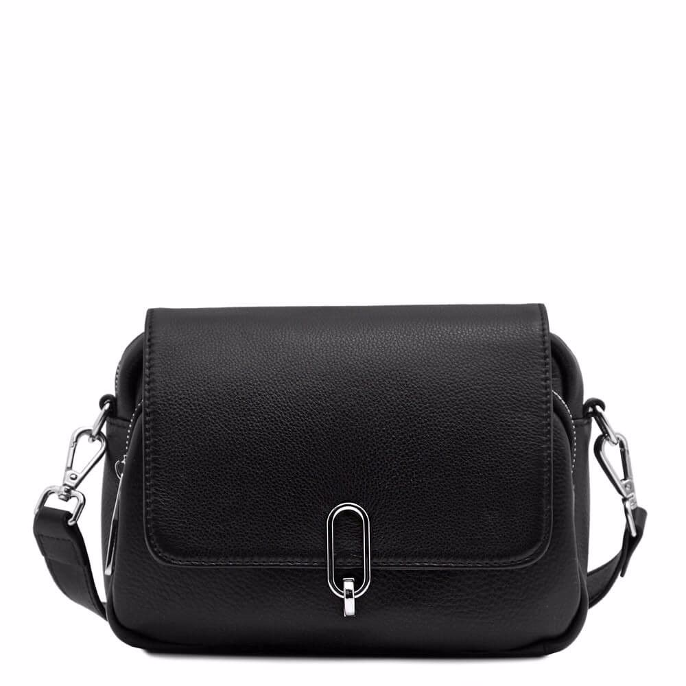 Сумка-почтальонка, Чорний
Сумка-почтальонка, Чорний