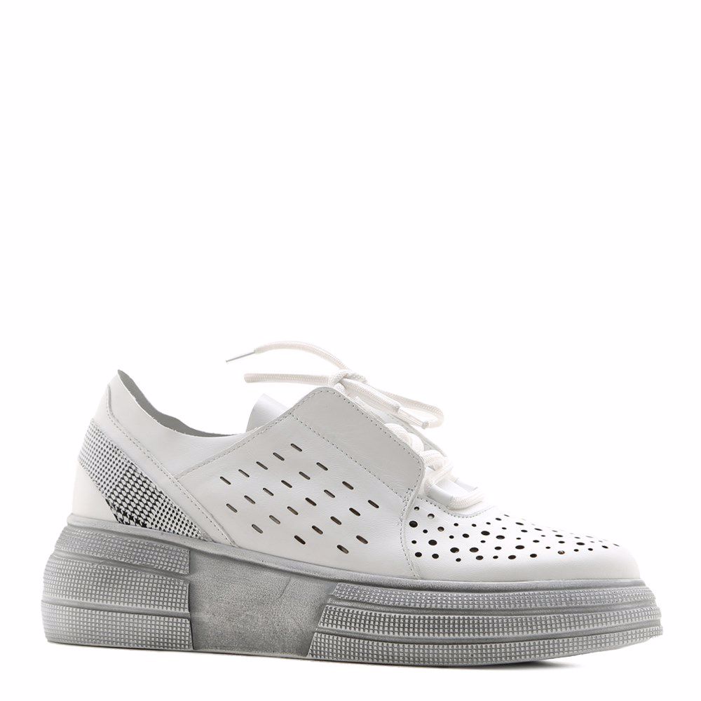 Туфлі з перфорацією, Білий
Туфлі з перфорацією, Білий