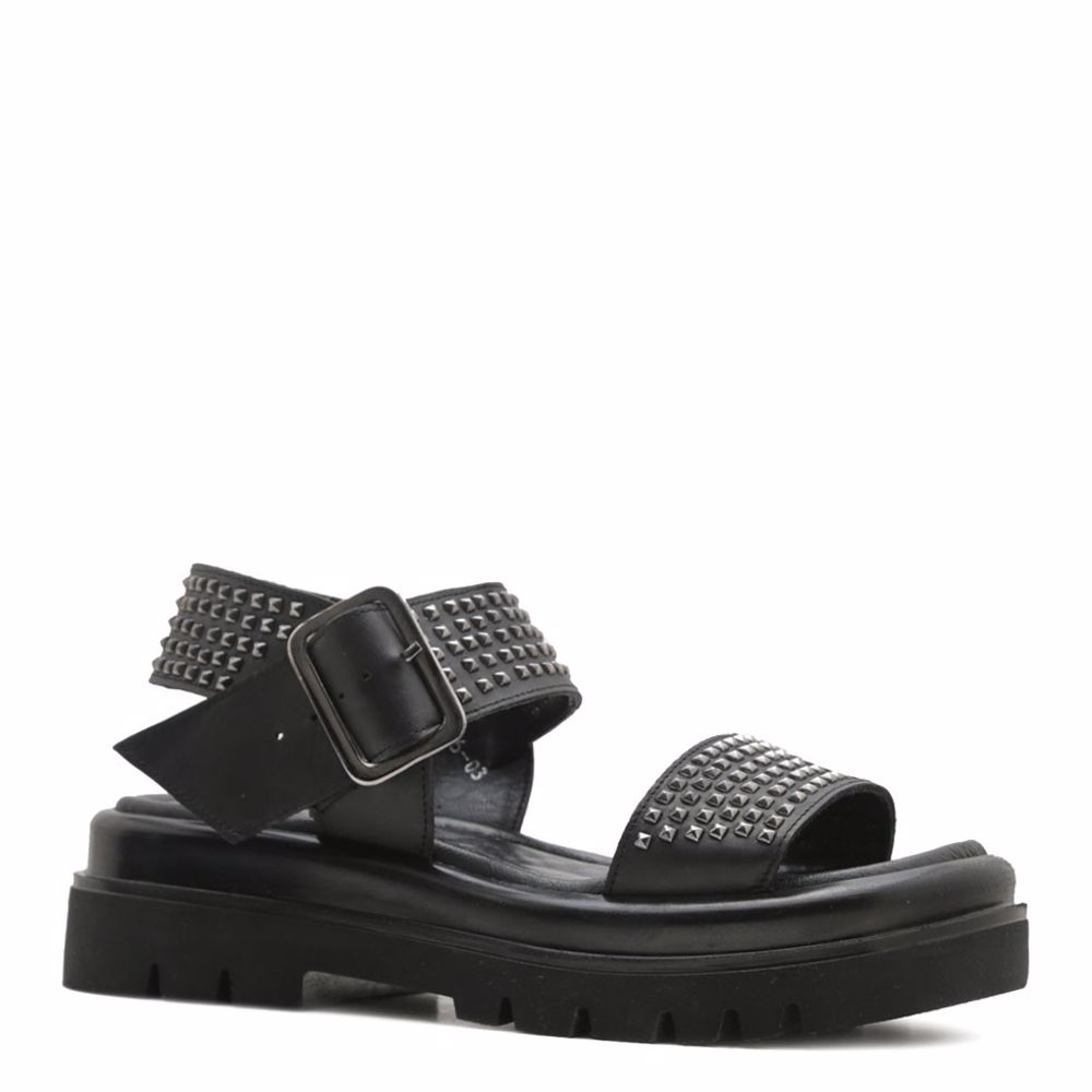 Босоніжки на платформі prego, Чорний
Босоніжки на платформі prego, Чорний