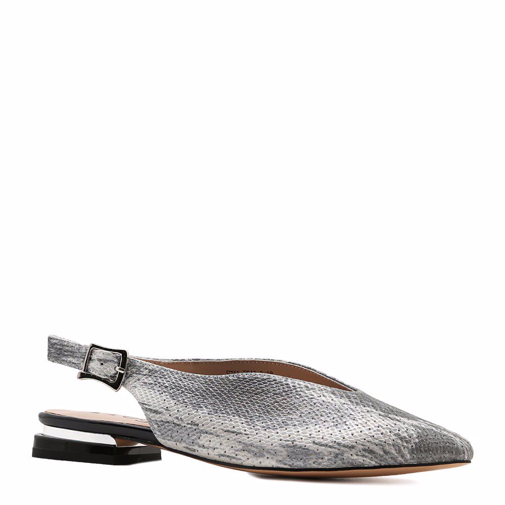 Босоніжки на низькому ходу, Сірий
Босоніжки на низькому ходу, Сірий