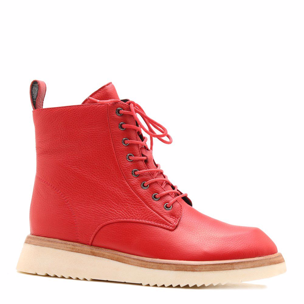 Черевики осінні на низькому ходу prego, Червоний
Черевики осінні на низькому ходу prego, Червоний