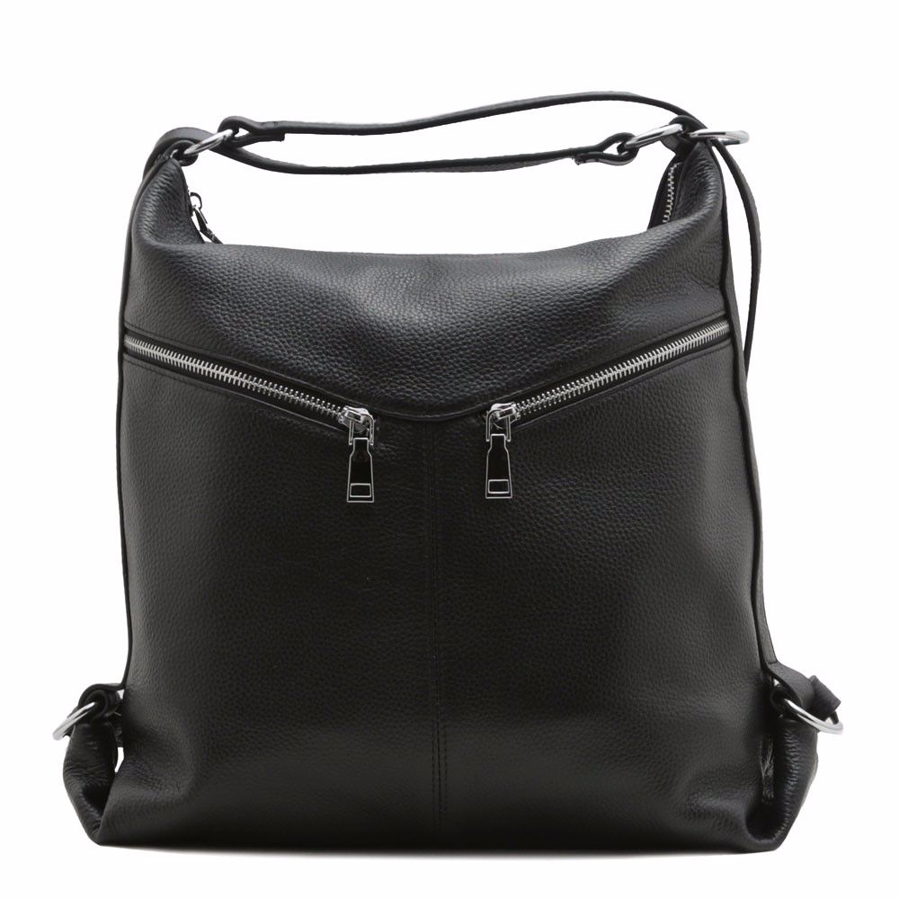 Рюкзак жіночий шкіряний, Чорний
Рюкзак жіночий шкіряний, Чорний
