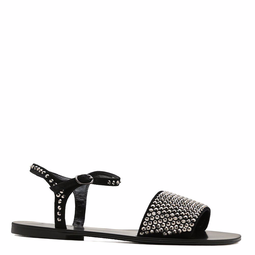 Босоніжки на низькому ходу prego, Чорний
Босоніжки на низькому ходу prego, Чорний