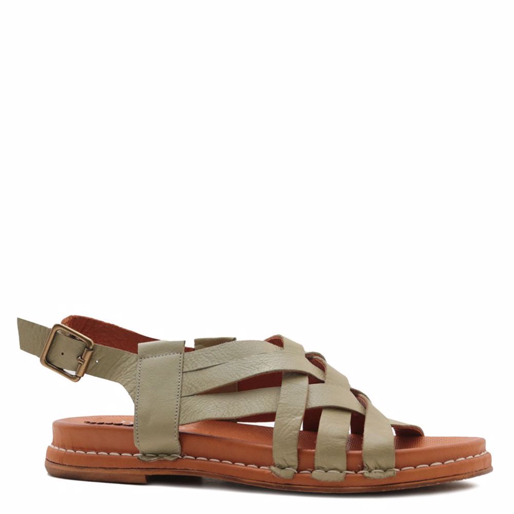 Босоніжки на низькому ходу prego, Оливковий
Босоніжки на низькому ходу prego, Оливковий