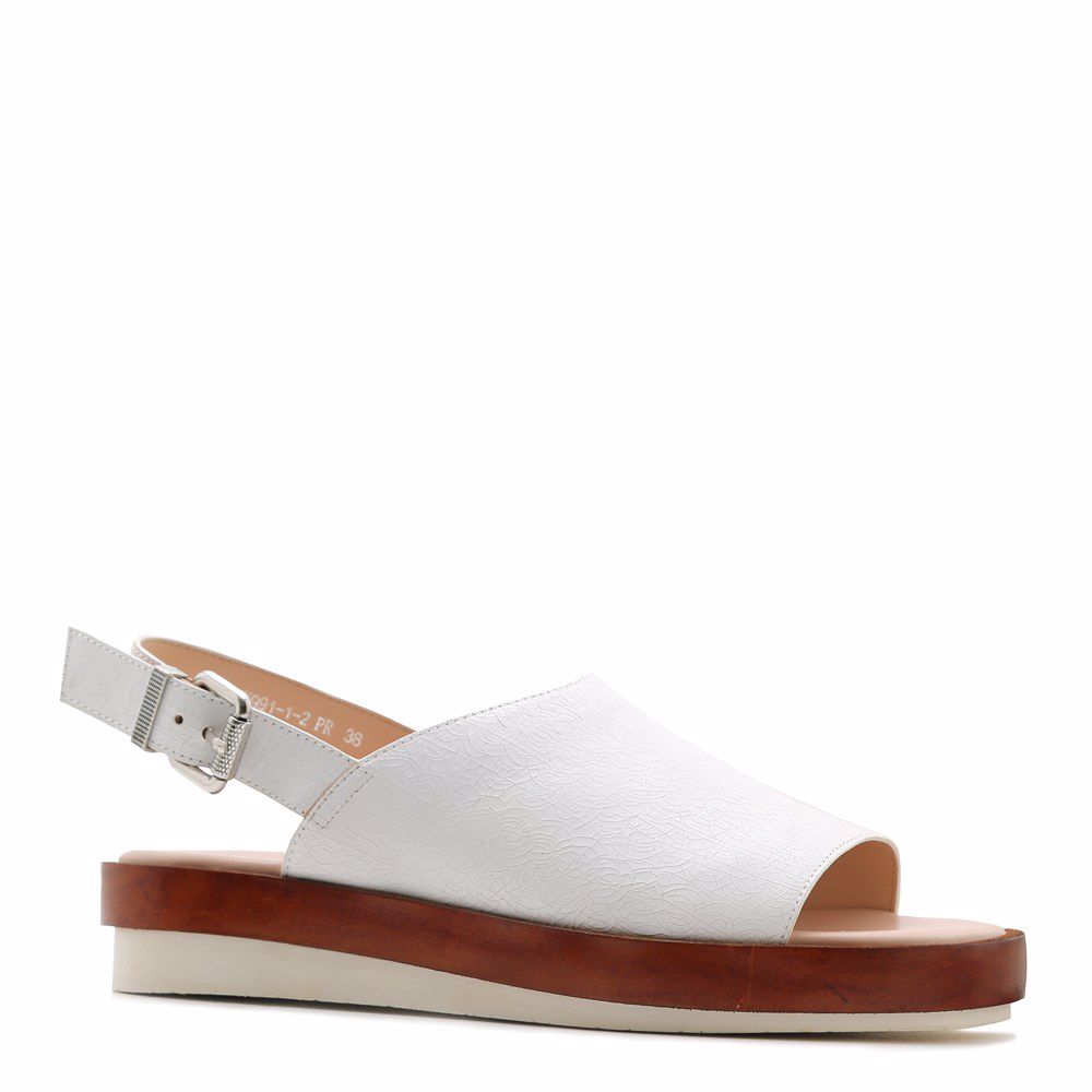 Босоніжки на низькому ходу, Білий
Босоніжки на низькому ходу, Білий