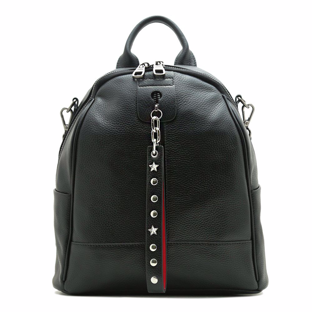 Рюкзак женский кожаный, Черный
Рюкзак женский кожаный, Черный