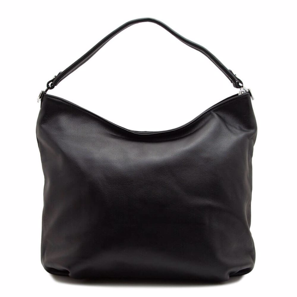 Сумка з натуральної шкіри, Чорний 
Сумка з натуральної шкіри, Чорний