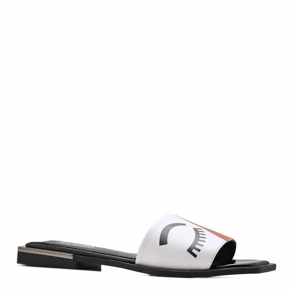 Шльопанці на низькому ходу, Білий
Шльопанці на низькому ходу, Білий