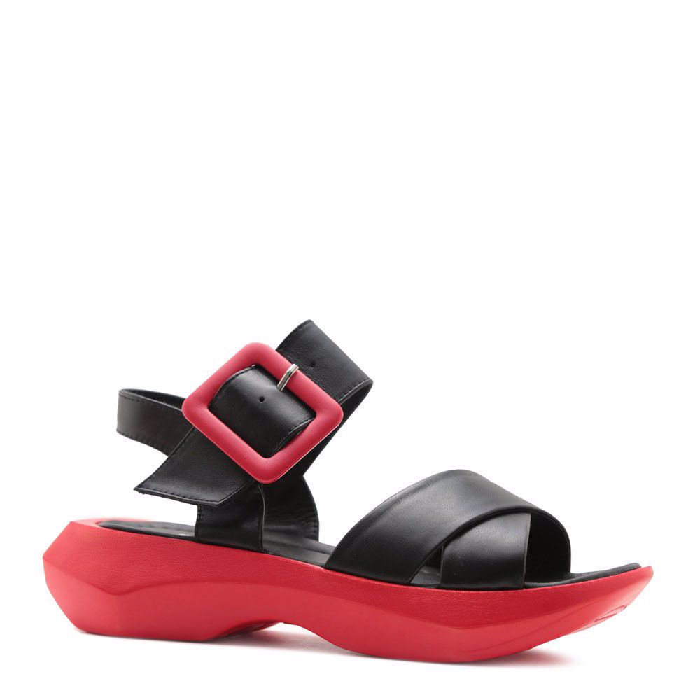 Босоніжки на низькому ходу prego, Чорний
Босоніжки на низькому ходу prego, Чорний