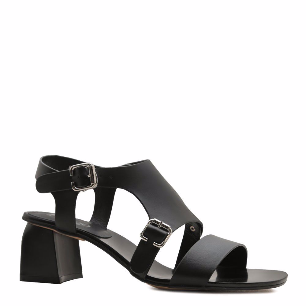 Босоніжки на підборах prego, Чорний
Босоніжки на підборах prego, Чорний