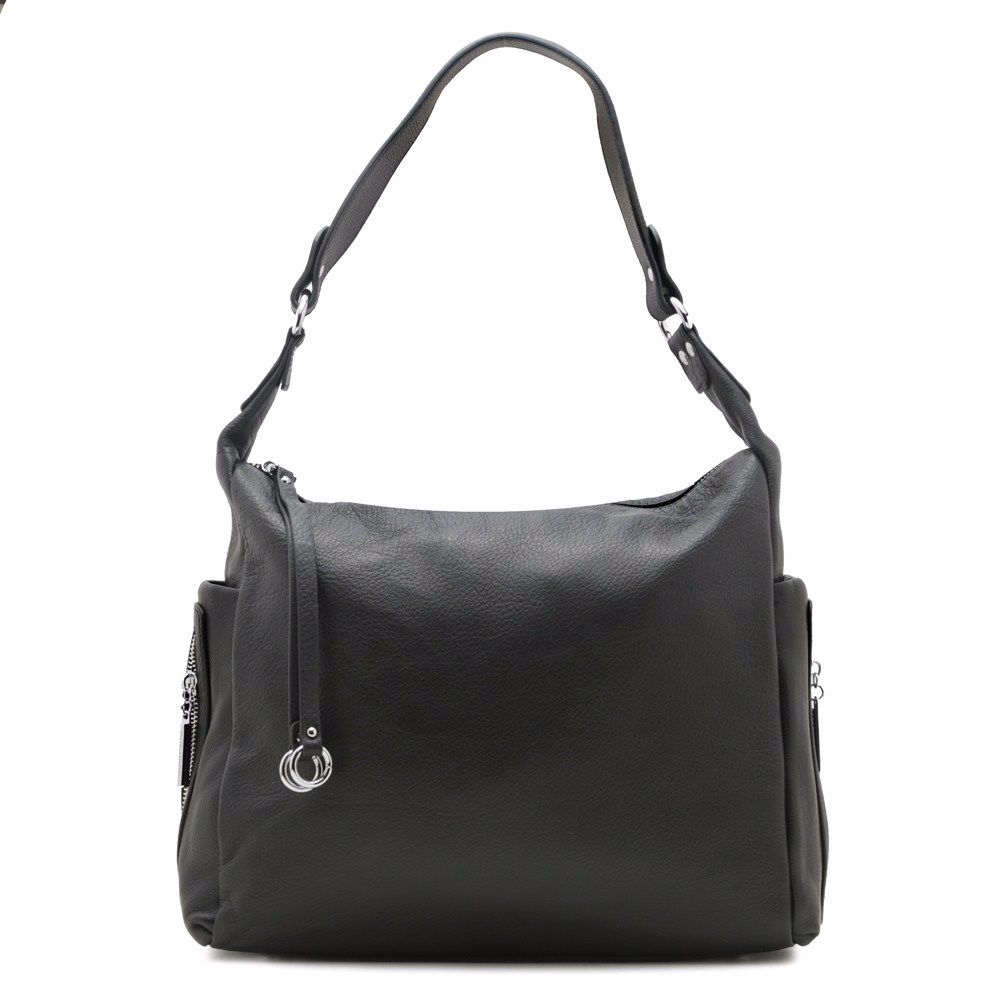 Сумка з натуральної шкіри, Чорний
Сумка з натуральної шкіри, Чорний