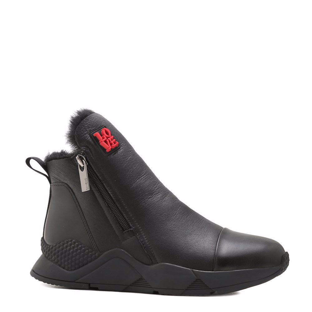 Черевики зимові на низькому ходу prego, Чорний
Черевики зимові на низькому ходу prego, Чорний