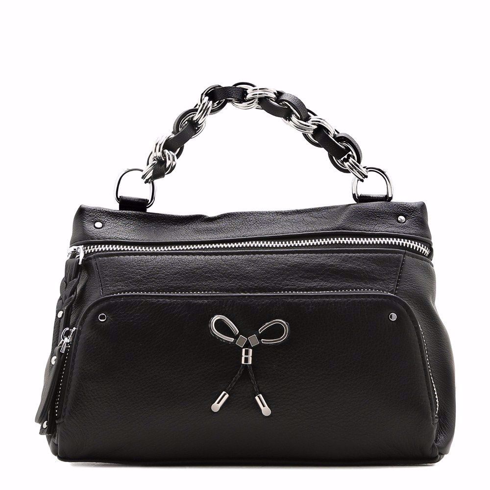 Сумка з натуральної шкіри, Чорний
Сумка з натуральної шкіри, Чорний