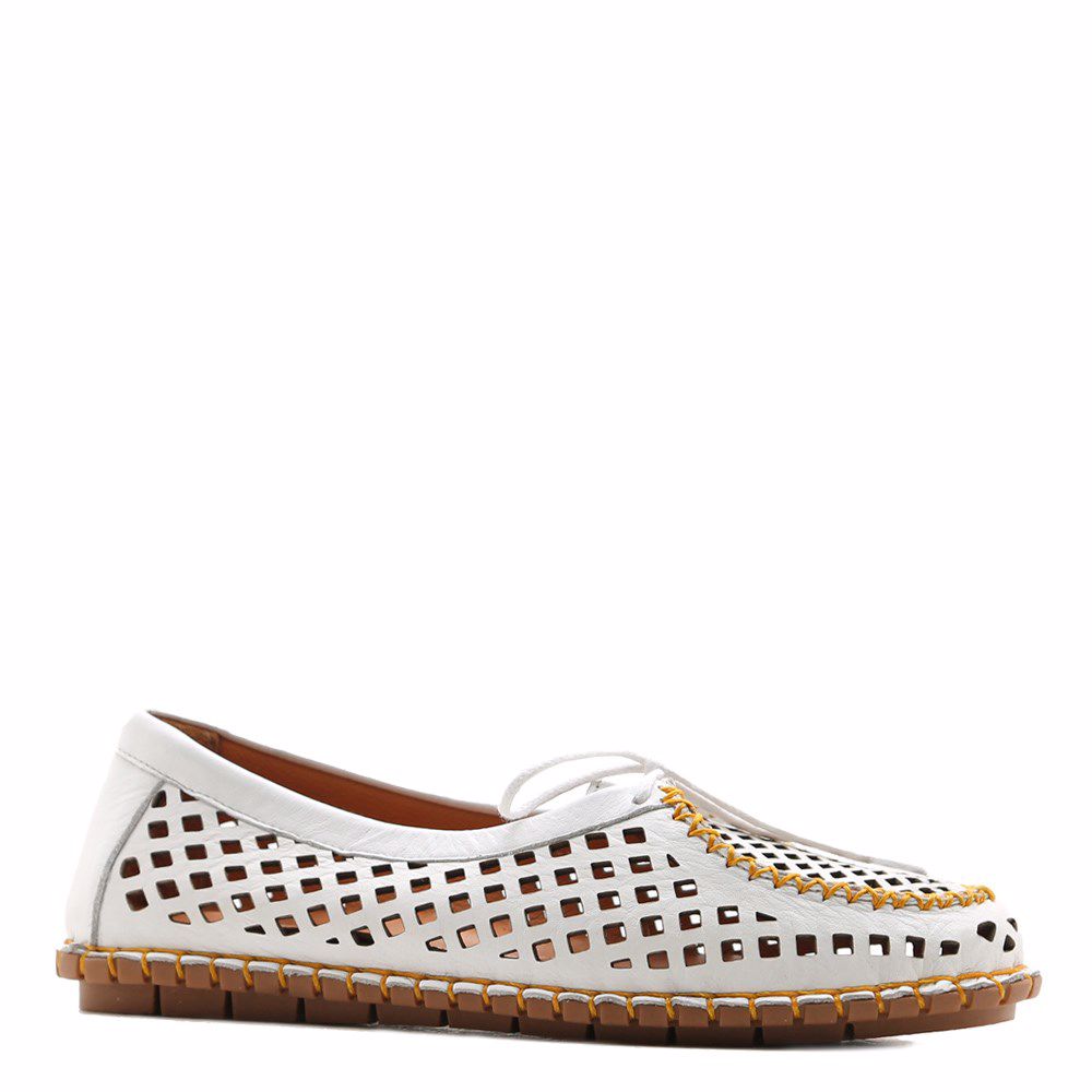 Туфлі з перфорацією, Білий
Туфлі з перфорацією, Білий