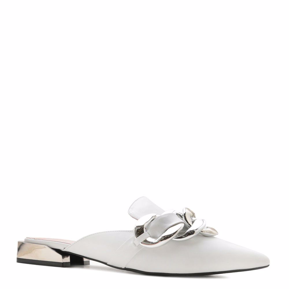 Шльопанці на низькому ходу prego, Білий
Шльопанці на низькому ходу prego, Білий