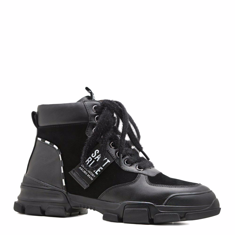 Ботинки осенние на низком ходу, Чорний
Ботинки осенние на низком ходу, Чорний