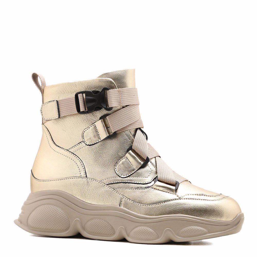 Ботинки осенние на низком ходу, Золотий
Ботинки осенние на низком ходу, Золотий